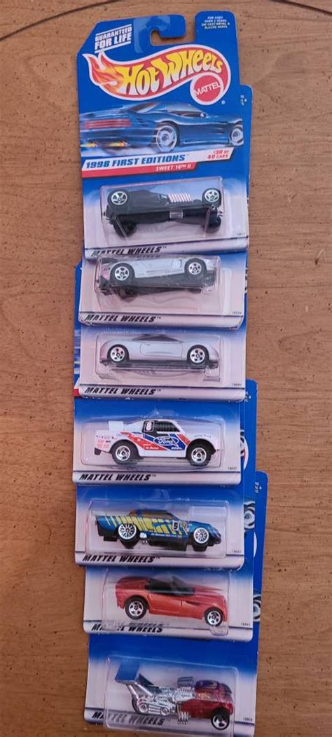 C $6. . Hot wheels 1998 first editions
